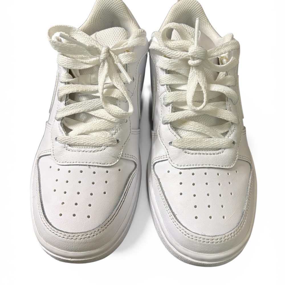 Nike Kids White Lace-Up Sneakers
